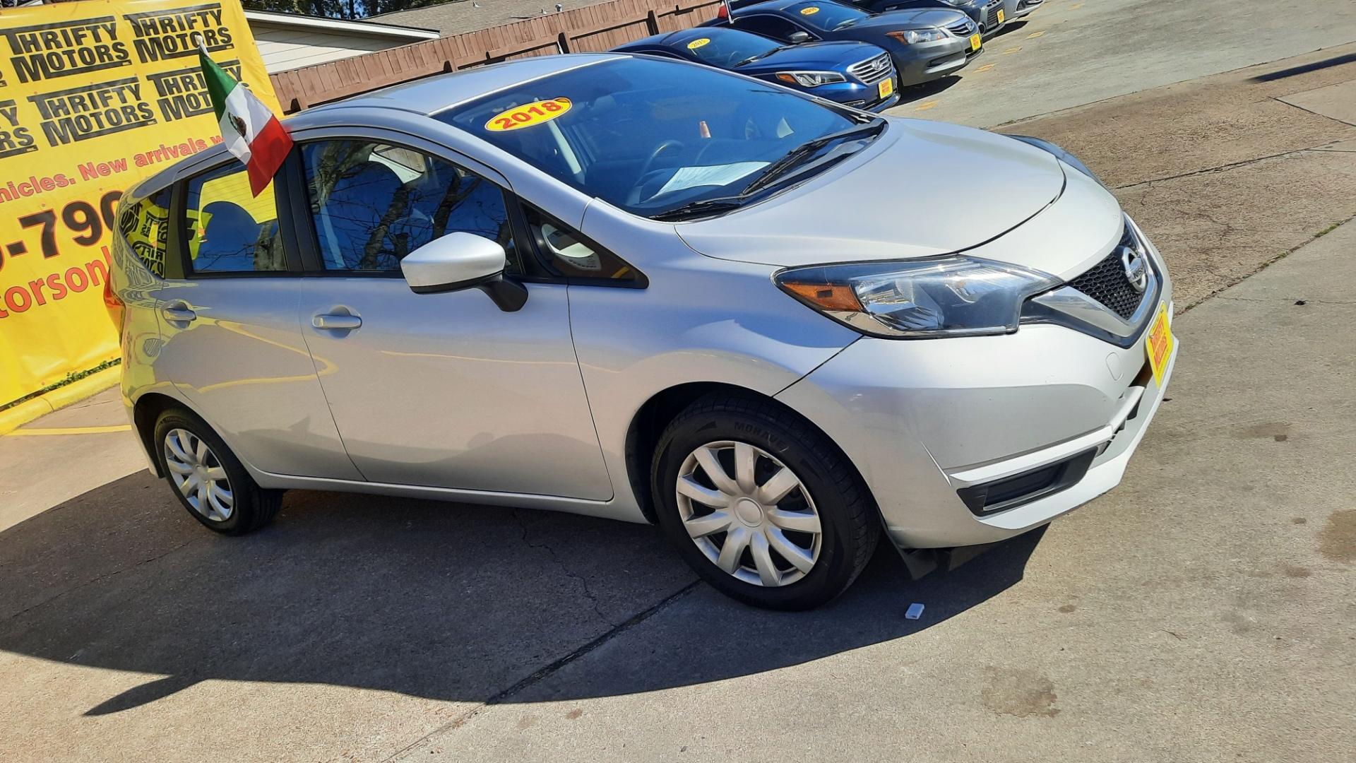 2018 Nissan Versa Note (3N1CE2CPXJL) , located at 16710 Clay Rd., Houston, TX, 77084, (281) 859-7900, 29.834864, -95.656166 - Photo#1